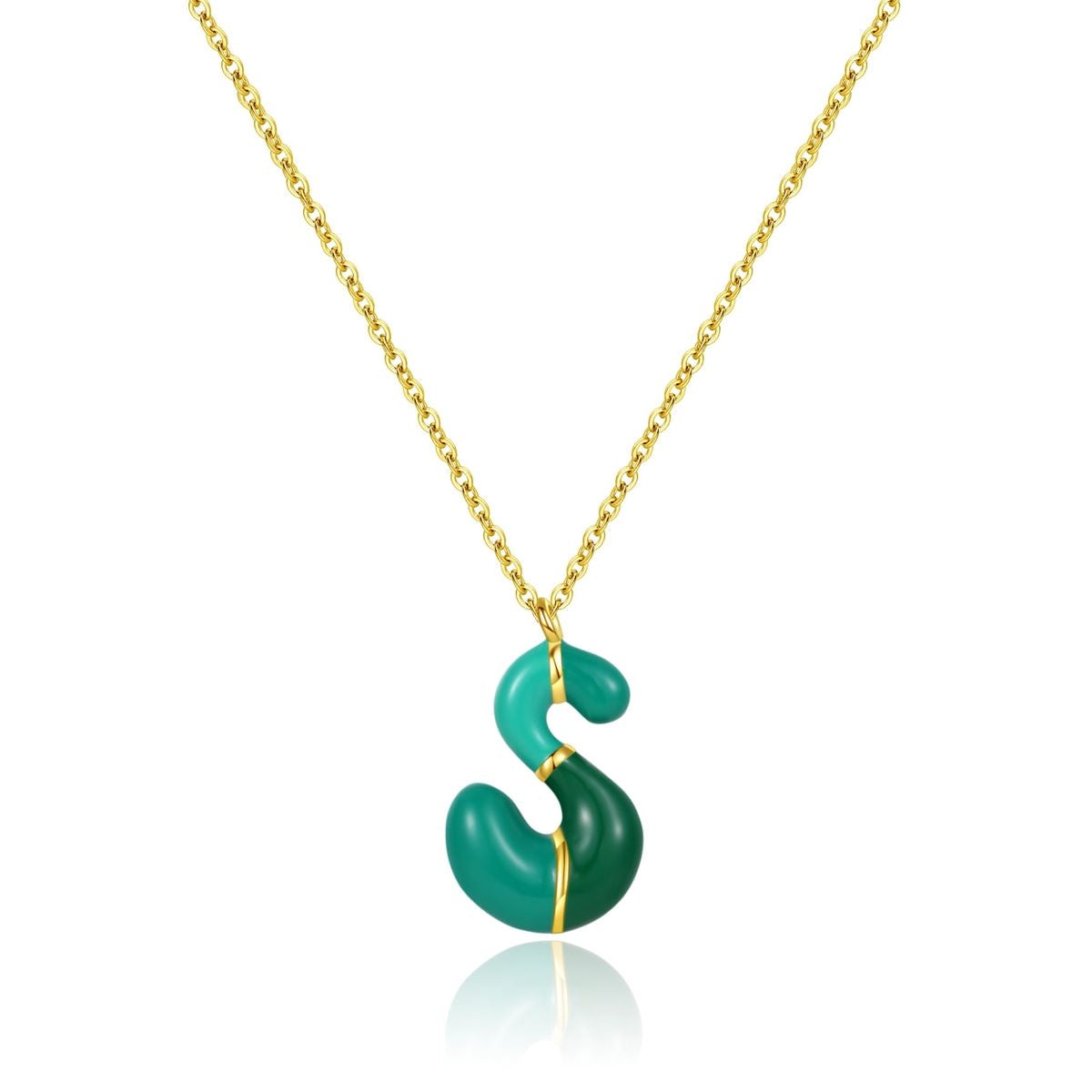 Bubble Letter Necklace