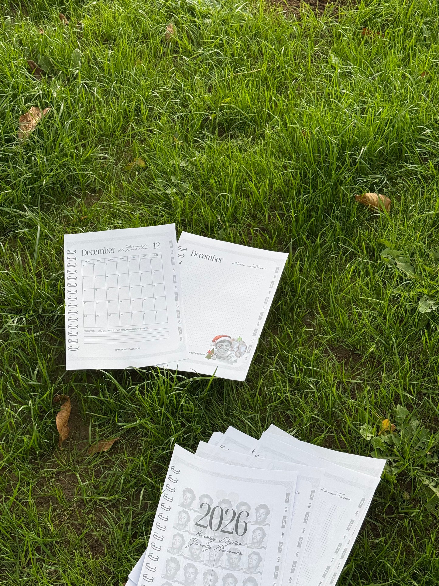 Harry Styles 2026 Digital Planner