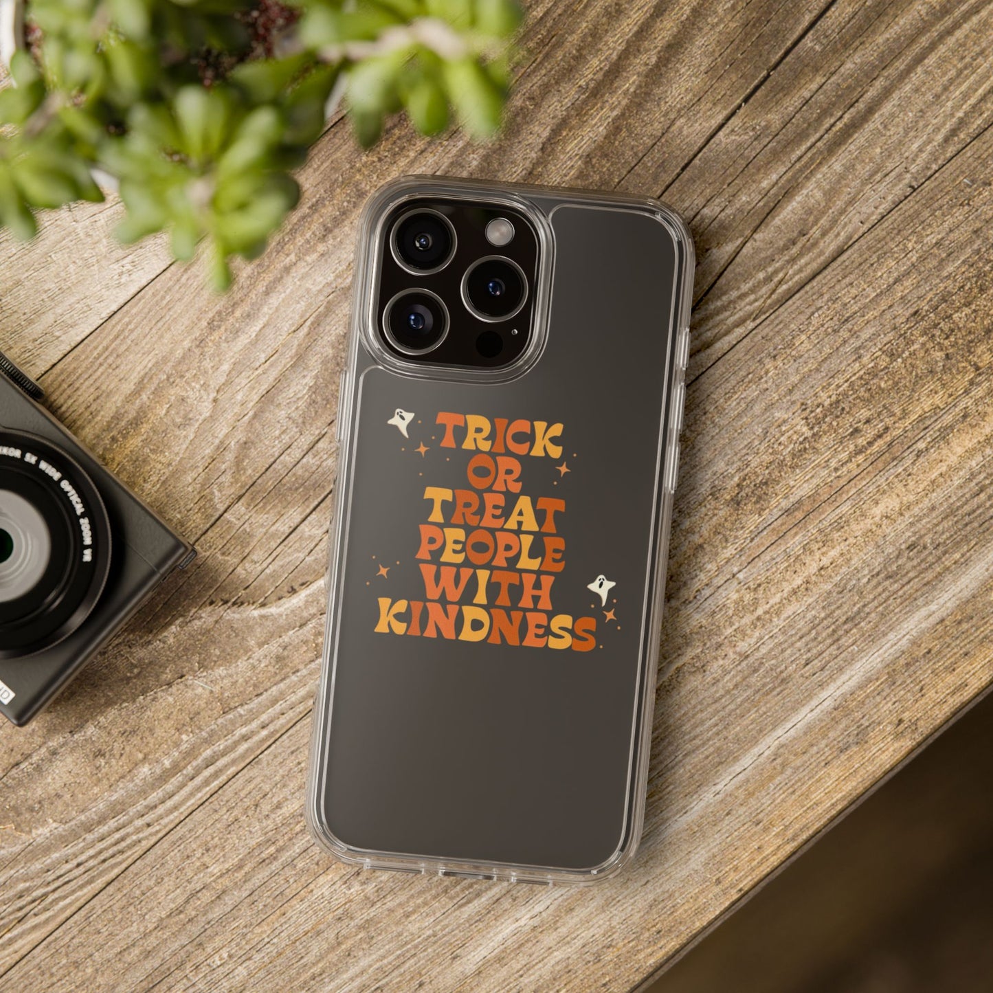 Trick Or Treat People With Kindness Phone Case