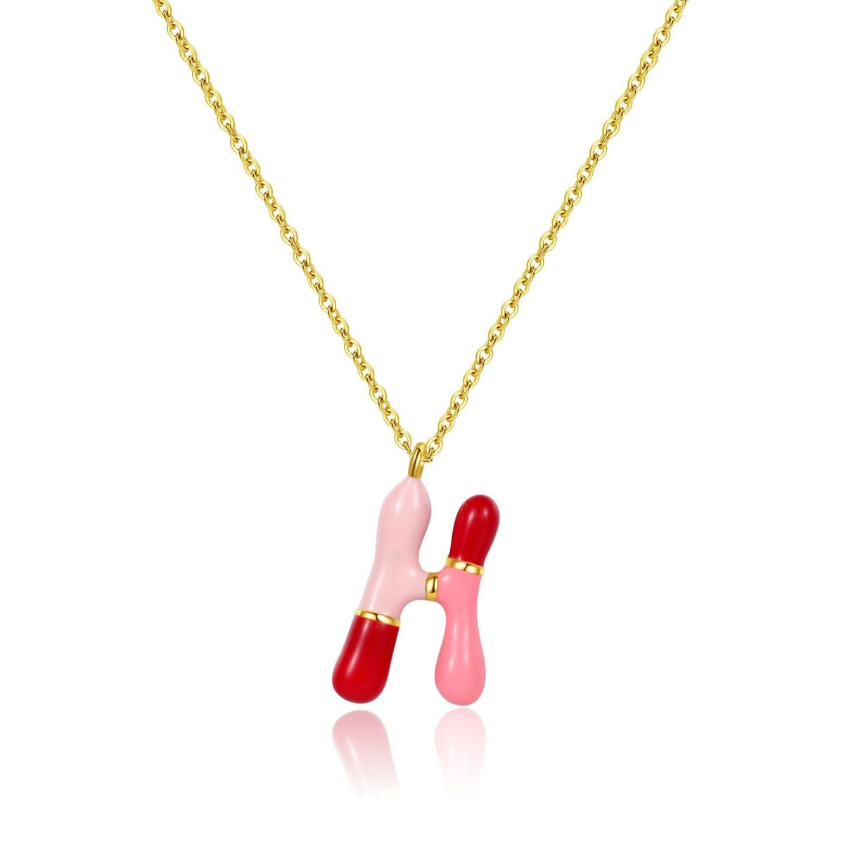 Bubble Letter Necklace