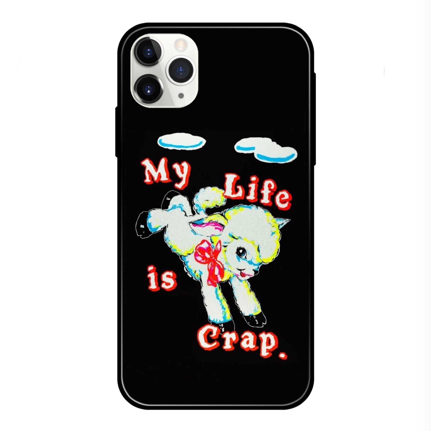My Life Is Crap' Glass Phone Case – Handsome Styles My Life Is Crap' Glass Phone Case – Handsome Styles
