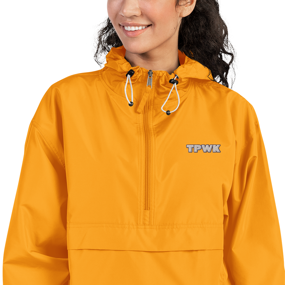 TPWK Embroidered Champion Packable Jacket