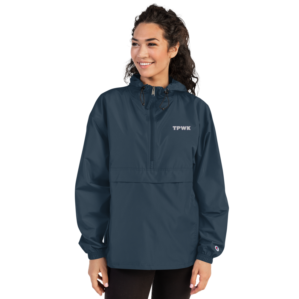 TPWK Embroidered Champion Packable Jacket