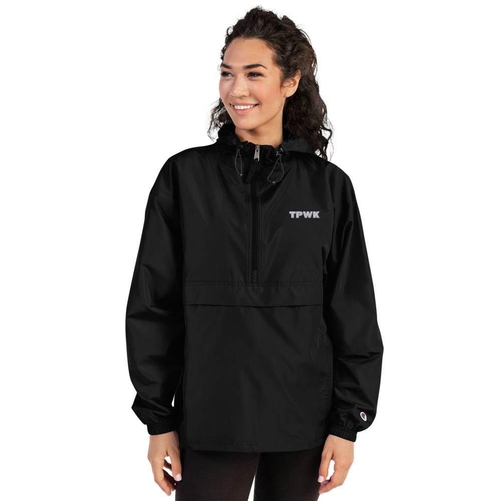 TPWK Embroidered Champion Packable Jacket