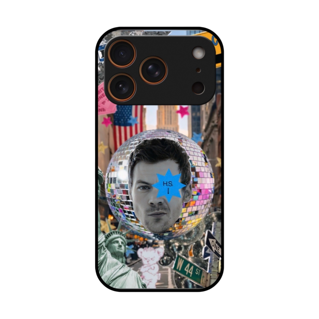 Harry Styles NYC Disco Ball Phone Case