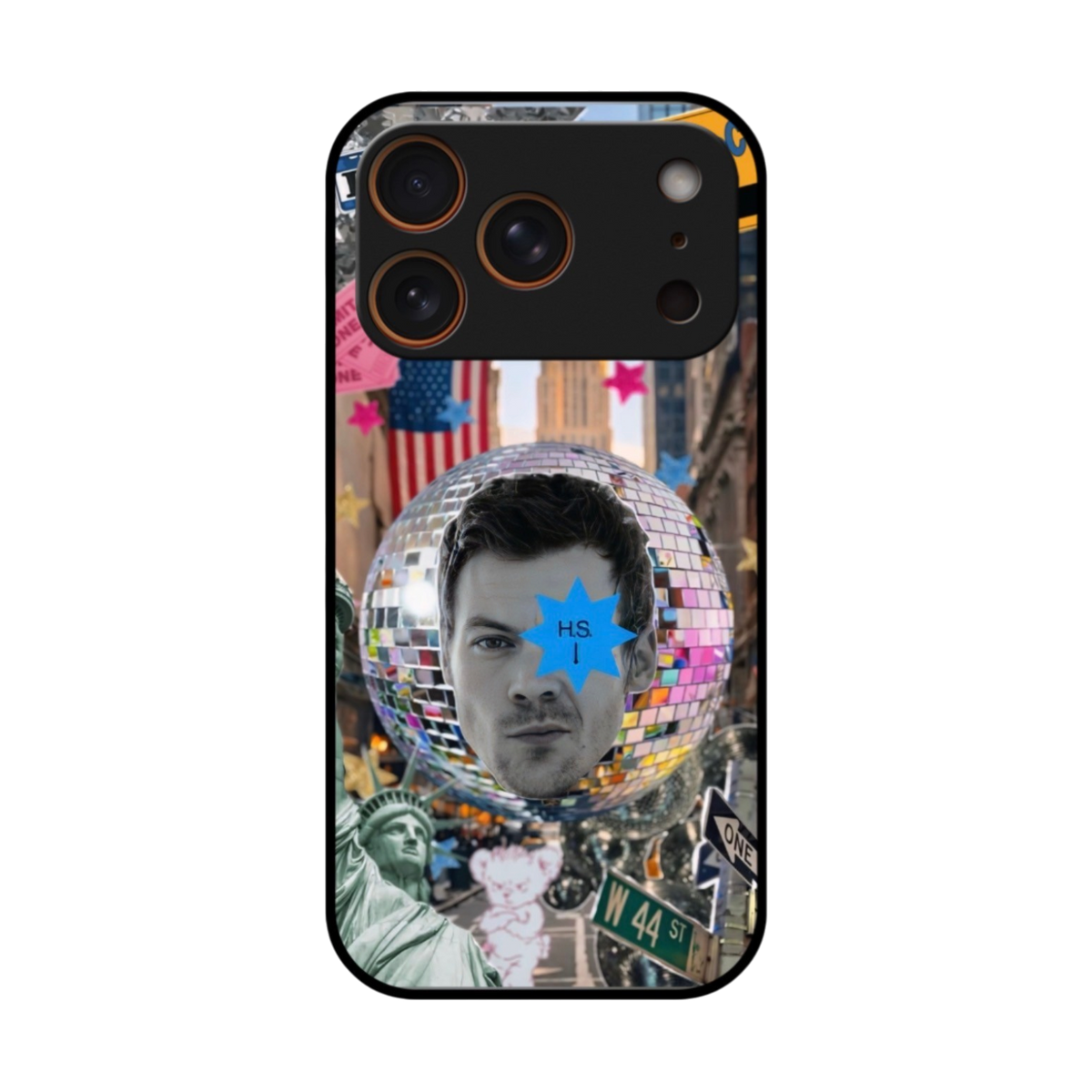 Harry Styles NYC Disco Ball Phone Case
