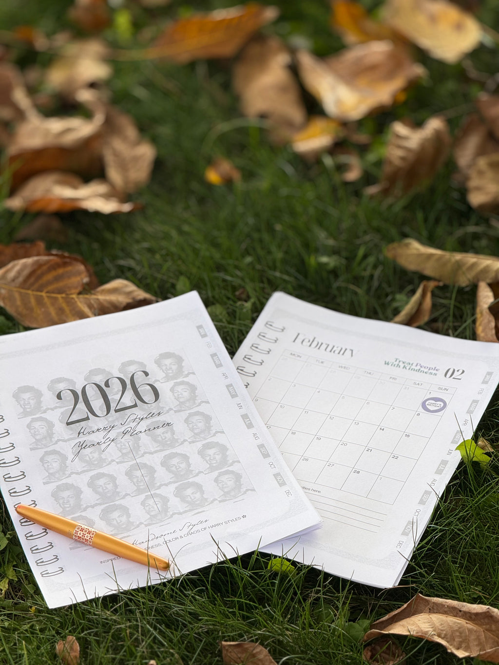 Harry Styles 2026 Digital Planner