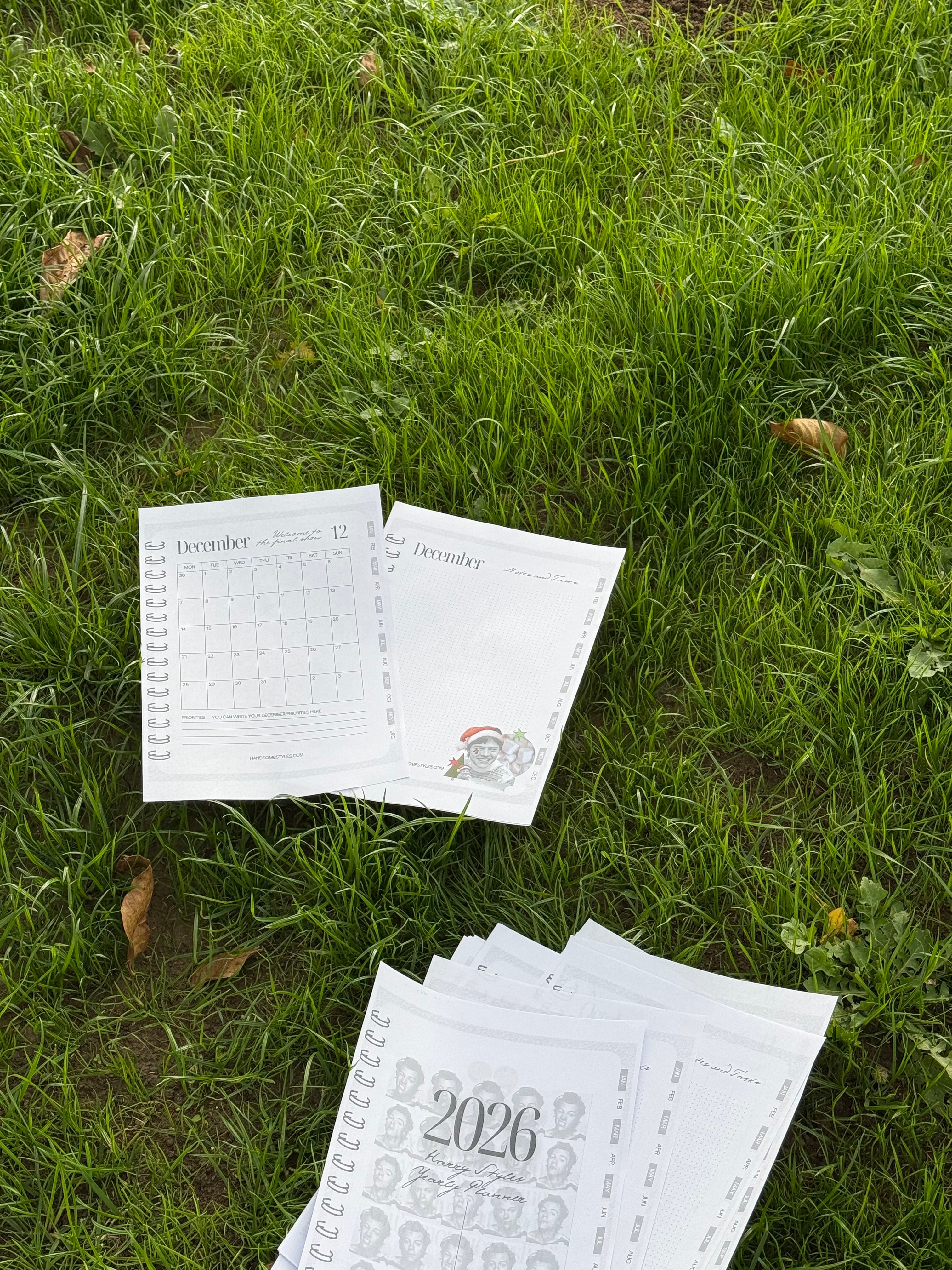 Harry Styles 2026 Digital Planner