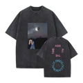Kiss All The Time. Disco, Occasionally. Double Sided Oversized Tee