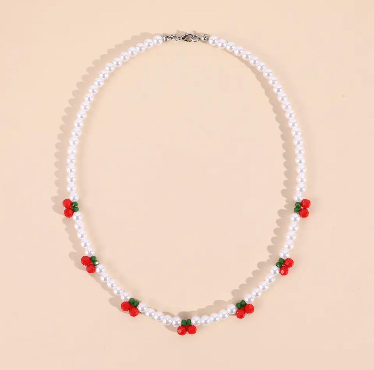 Cherry Choker Necklace