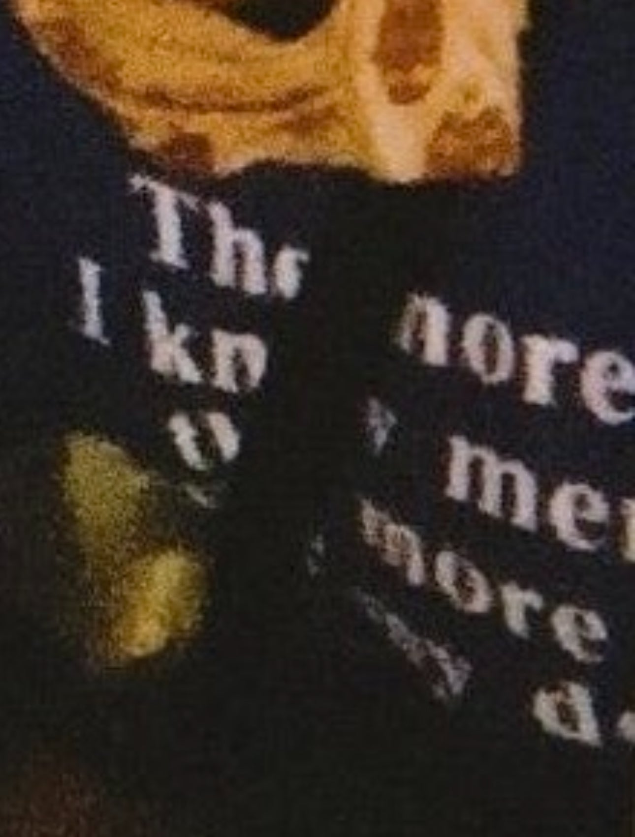 'The more I know men  the more I love my dog' T-Shirt