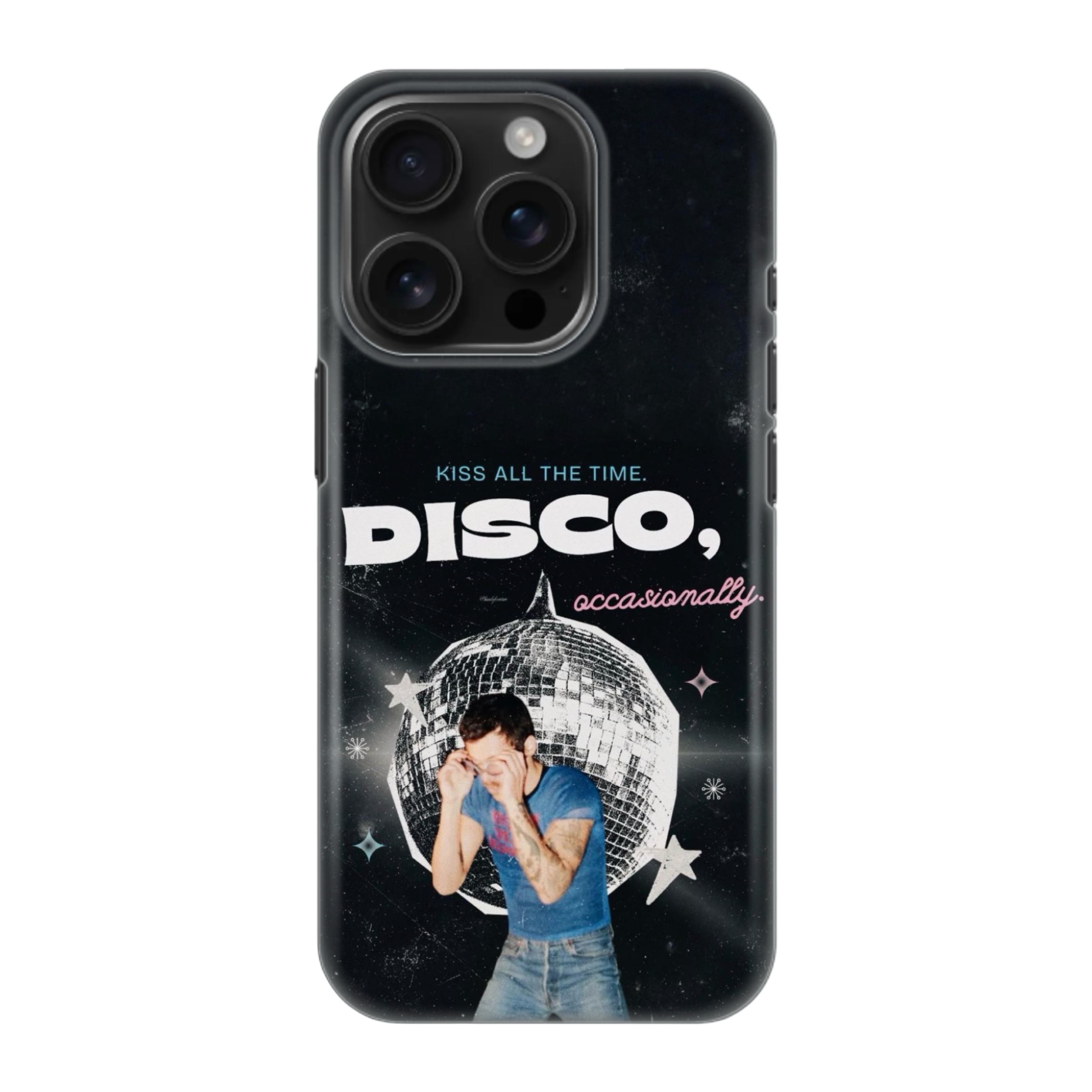 Kiss All The Time. Disco, Occasionally. Phone Case