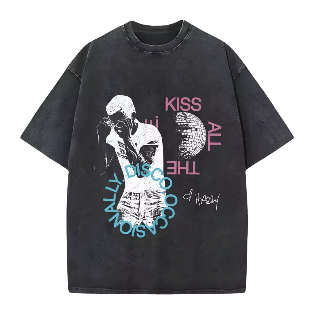 Kiss All The Time. Disco, Occasionally. Oversized Tee