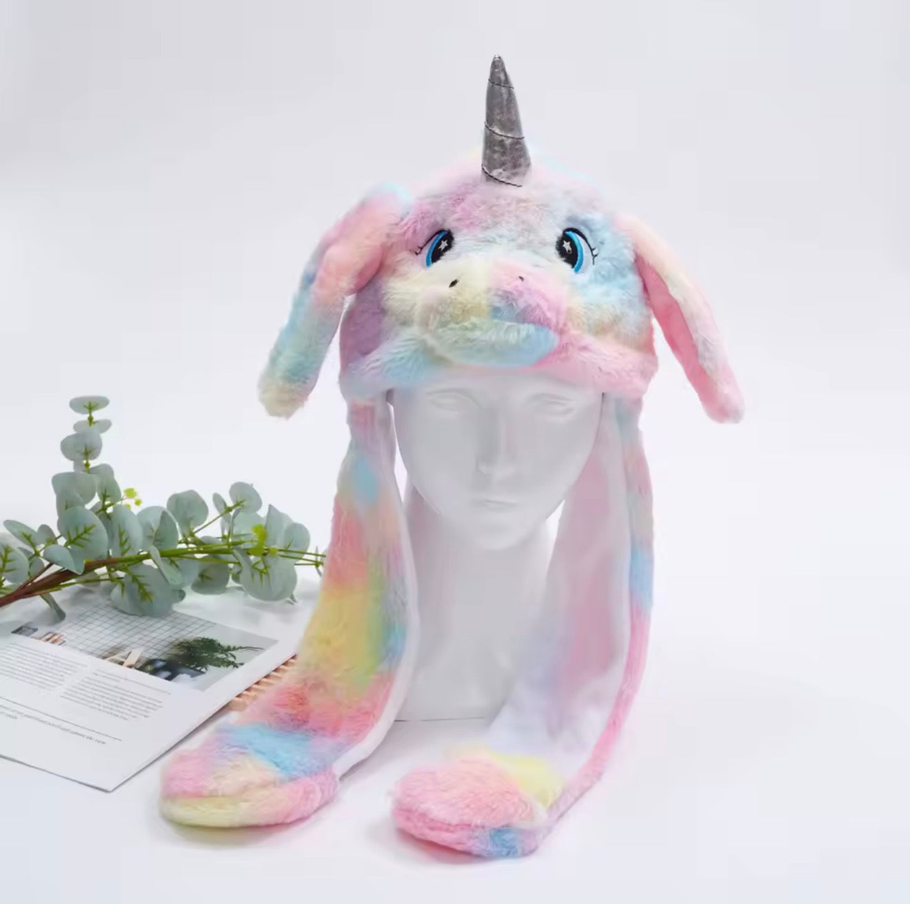 Taste Back Rainbow Unicorn Hat