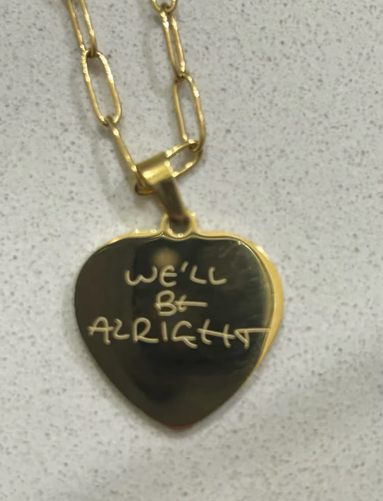 We’ll Be Alright Necklace