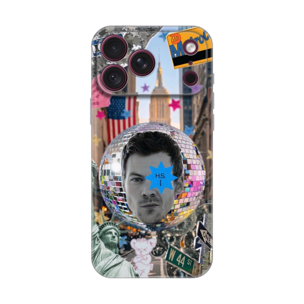 Harry Styles NYC Disco Ball Phone Case