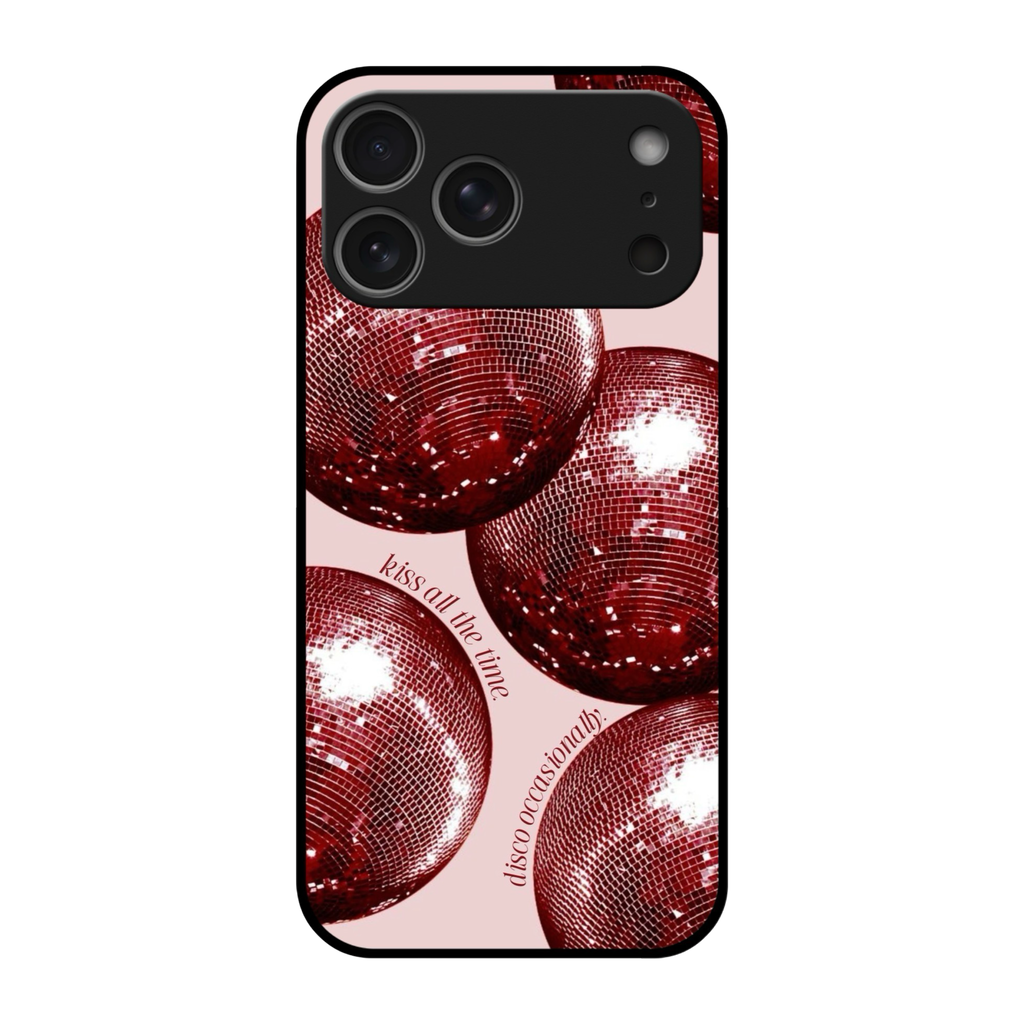 Kiss All The Time. Disco Occasionally. Phone Case