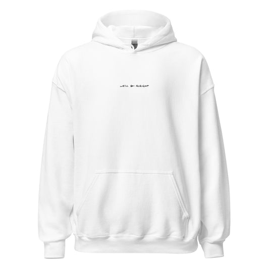 We'll Be Alright Harry's Handwriting Embroidered Hoodie