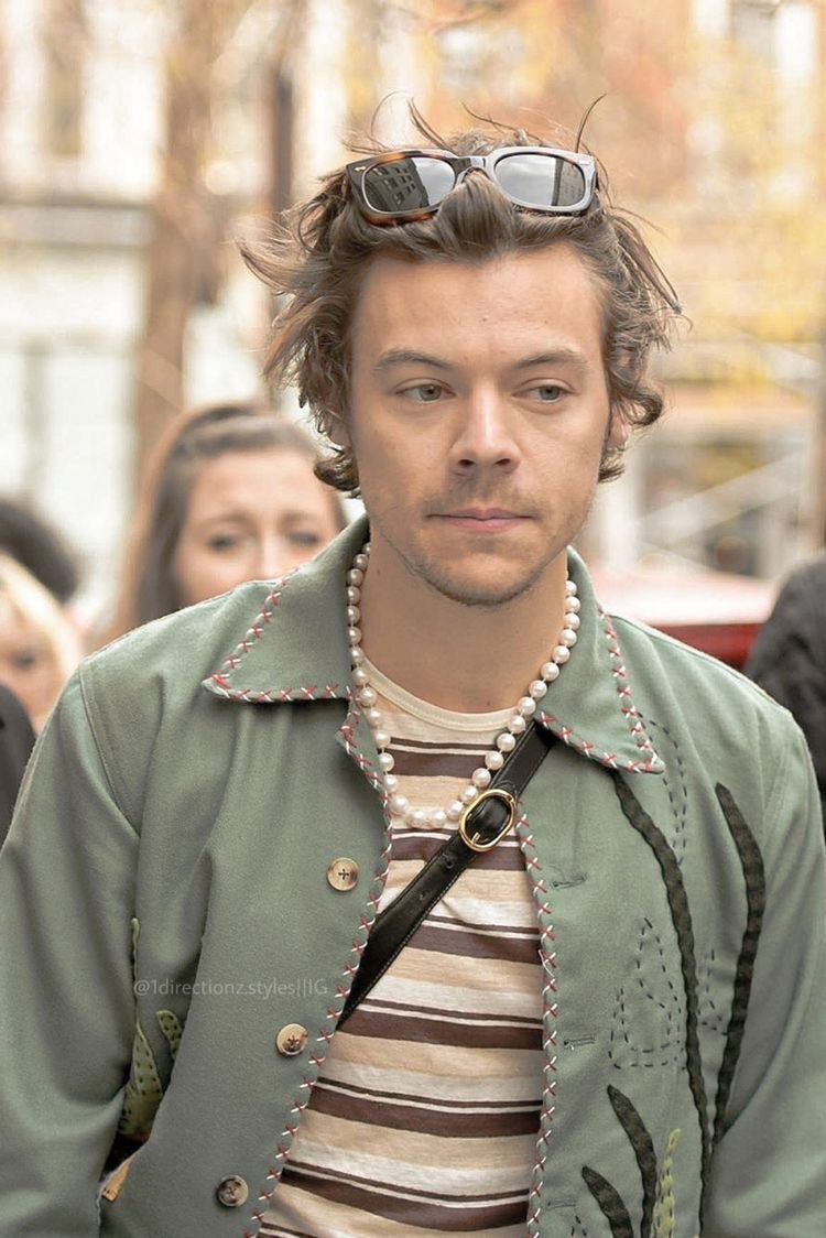 Harry Styles Pearl Necklace