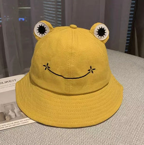 Yellow Frog Hat