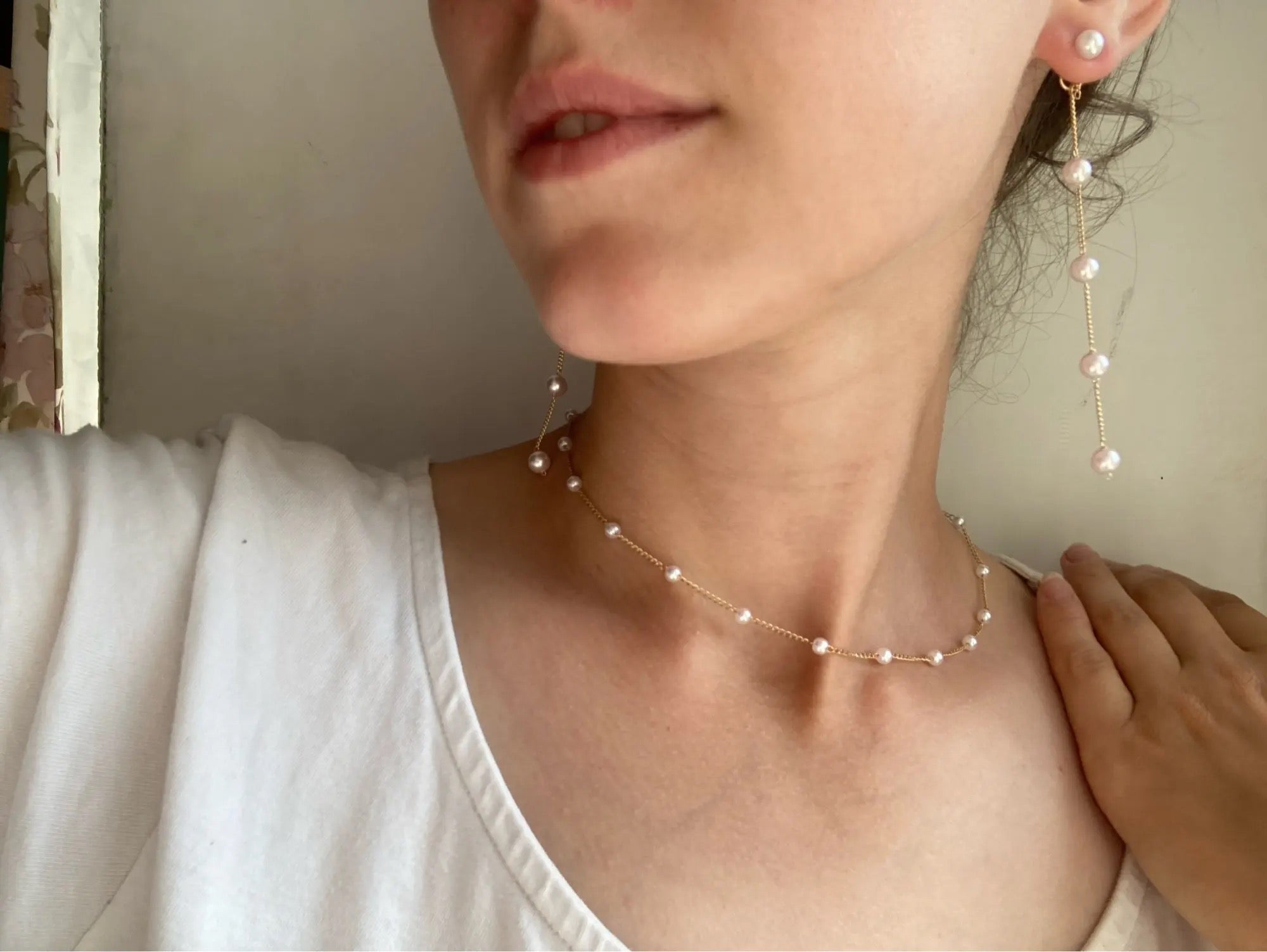 Harry x Anne Pearl Necklace