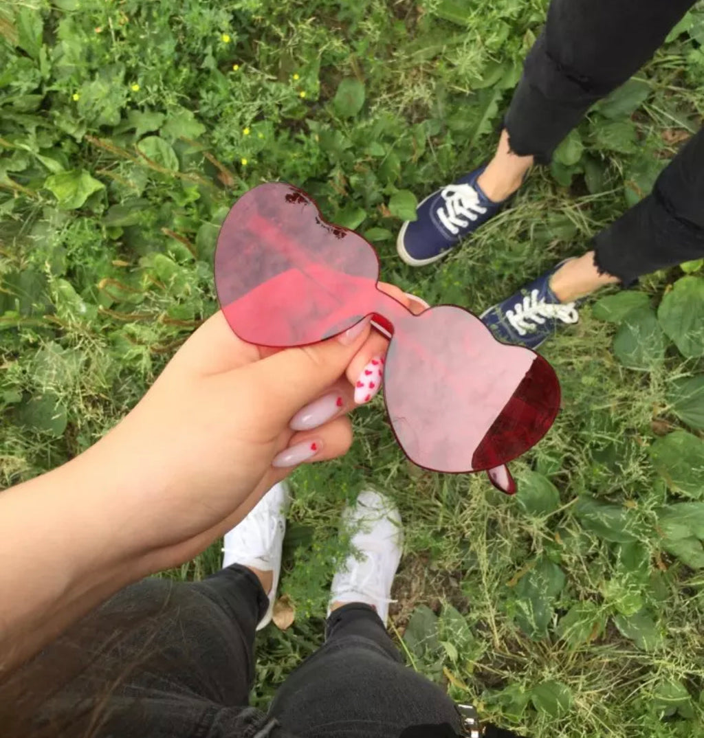 Harry Styles Heart Sunglasses