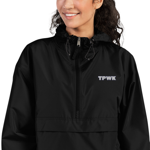 TPWK Embroidered Champion Packable Jacket