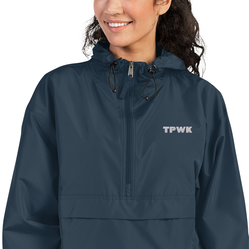 TPWK Embroidered Champion Packable Jacket