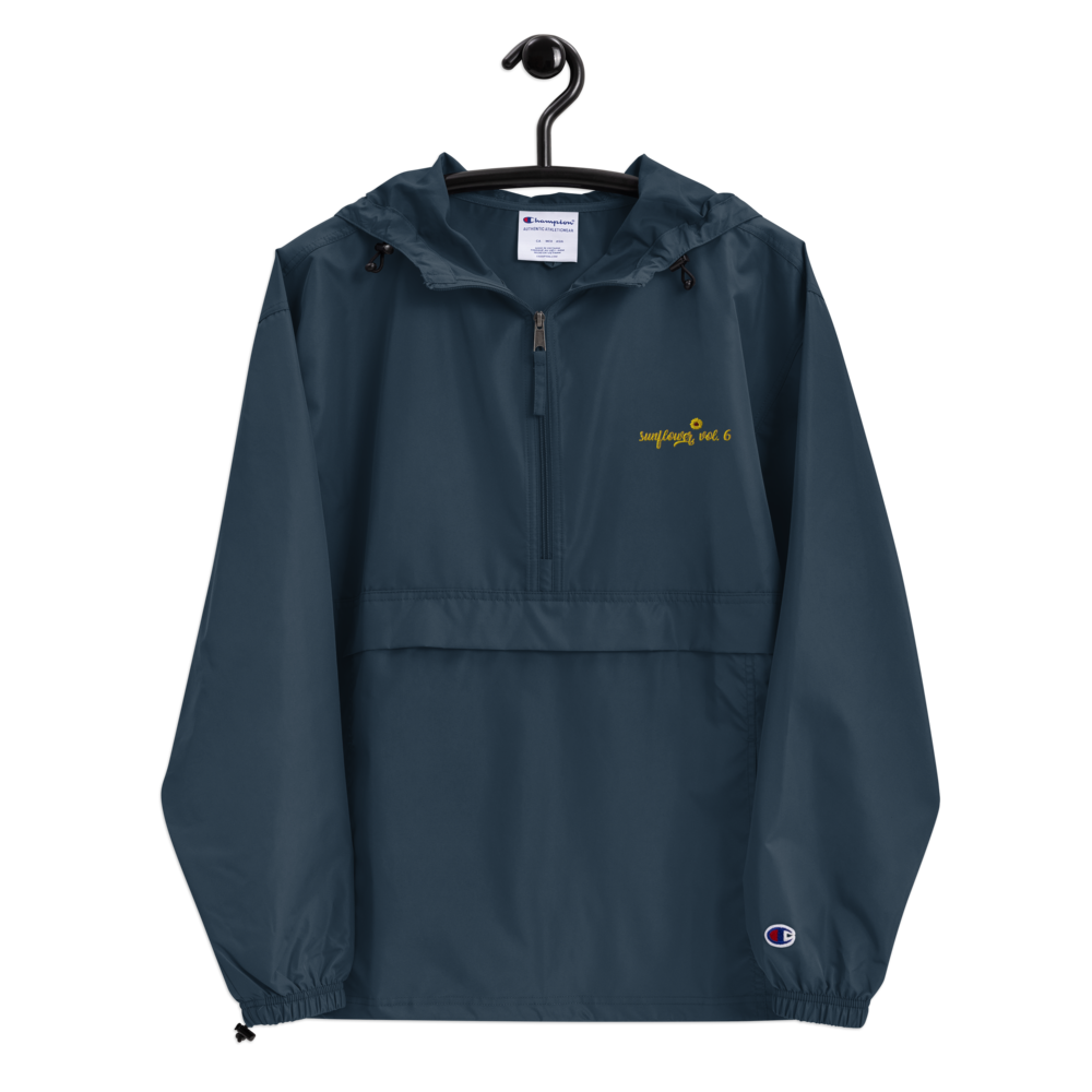 Sunflower Vol. 6 Embroidered Champion Packable Jacket